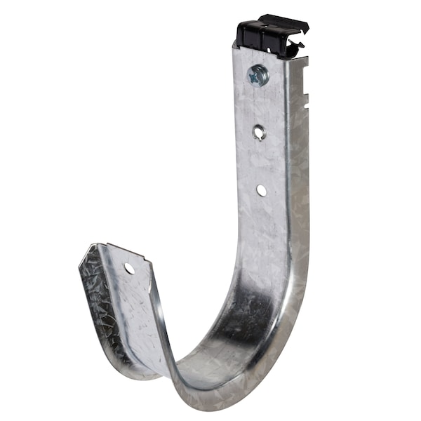 Winnie Industries 4in. J Hook with Hammer on Flange 5/16in. to 1/2in., 25PK WJH64HOK-58 - main